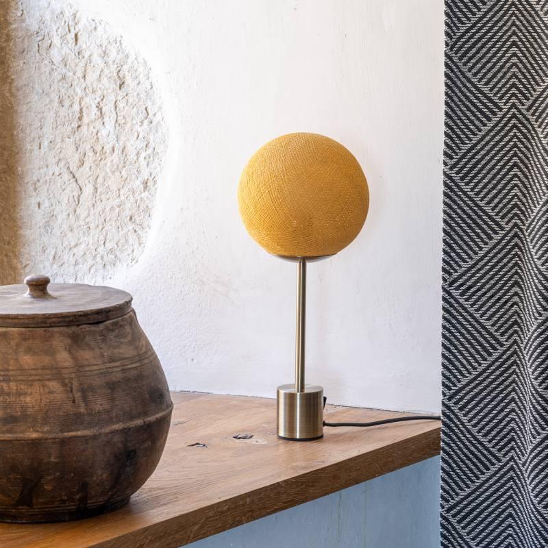 La Case De Cousin Paul Lampe APAPA Laiton - Camel