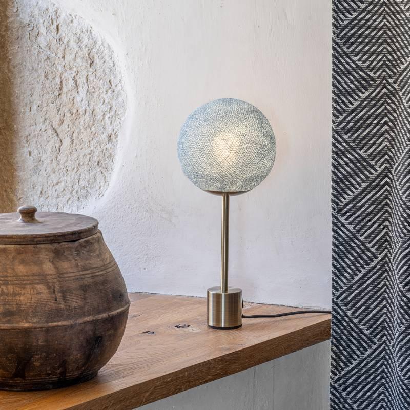 La Case De Cousin Paul Lampe APAPA Laiton - Denim