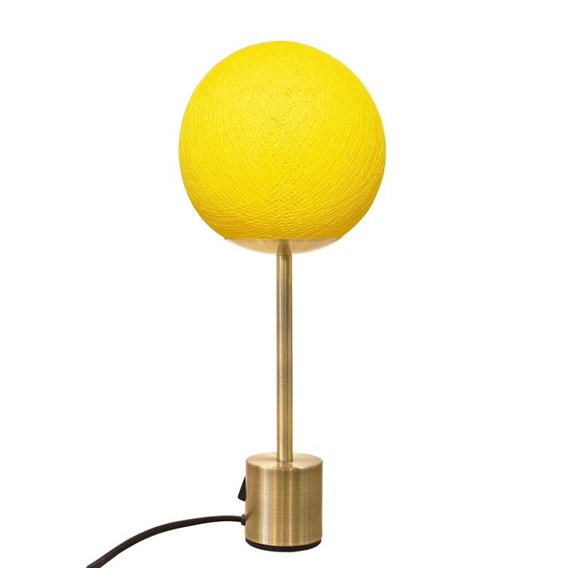 la case de cousin paul Lampe APAPA laiton - Mimosa