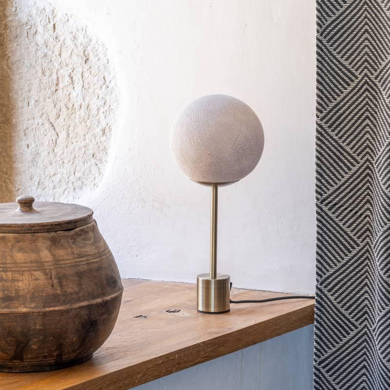 La Case De Cousin Paul Lampe APAPA Laiton - Perle