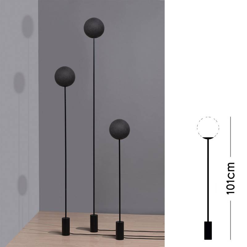 La Case De Cousin Paul Lampadaire Design Granpapa 101 - Anthracite