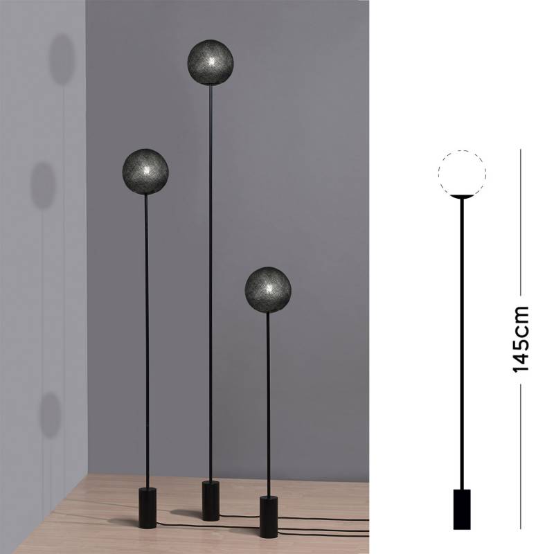 La Case De Cousin Paul Lampadaire Design Granpapa 145 - Anthracite