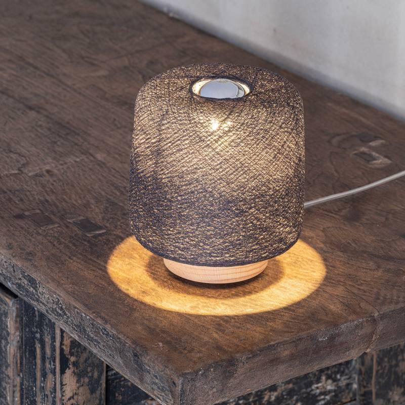 La Case De Cousin Paul Lampe à Poser Madison Anthracite - Upcycling