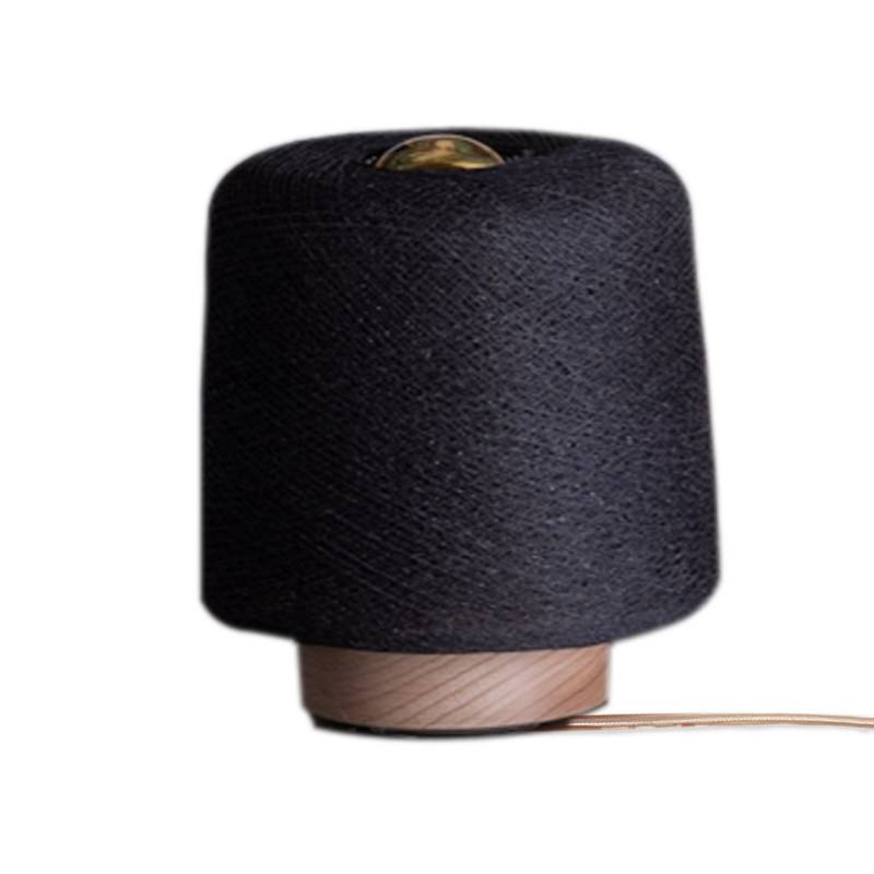 la case de cousin paul Lampe à poser Madison Anthracite - Upcycling