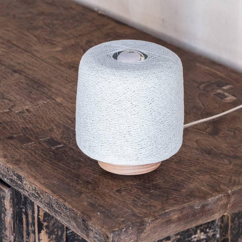 La Case De Cousin Paul Lampe à Poser Madison Azur - Upcycling