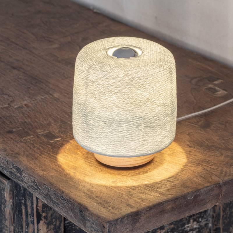 La Case De Cousin Paul Lampe à Poser Madison Azur - Upcycling