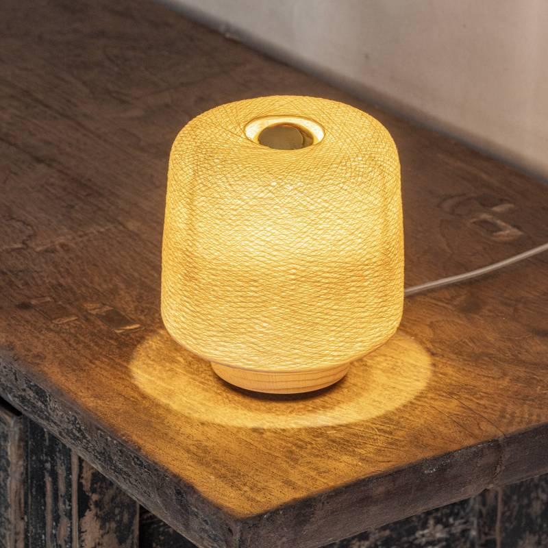 La Case De Cousin Paul Lampe à Poser Madison Ecru - Upcycling