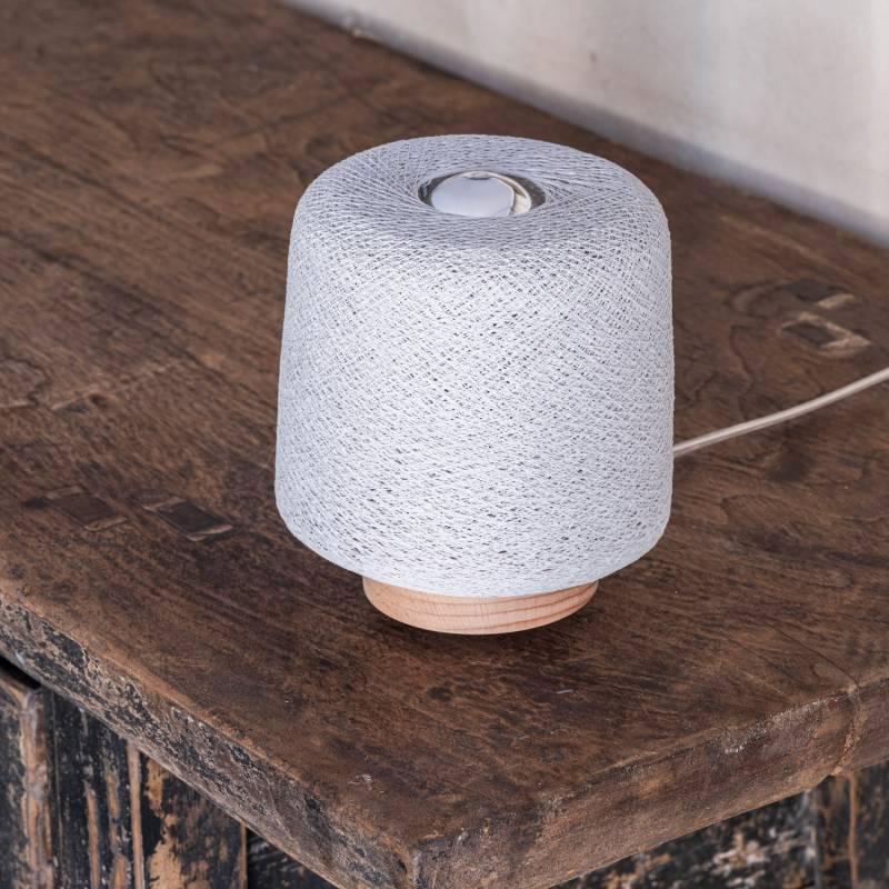 La Case De Cousin Paul Lampe à Poser Madison Perle - Upcycling