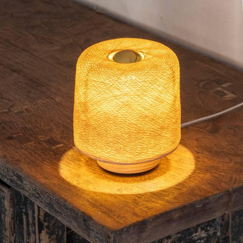 La Case De Cousin Paul Lampe à Poser Madison Sable - Upcycling