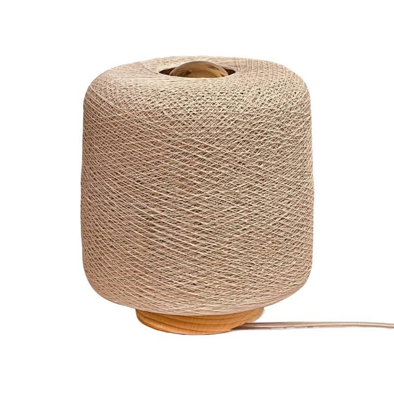 la case de cousin paul Lampe à poser Madison Sable - Upcycling