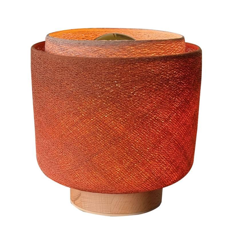 La Case De Cousin Paul Lampe à Poser Tulipe - Havane Et Nude