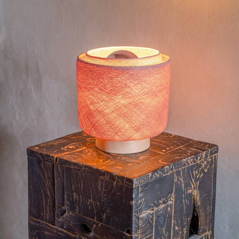 La Case De Cousin Paul Lampe à Poser Tulipe - Nude Et Sable