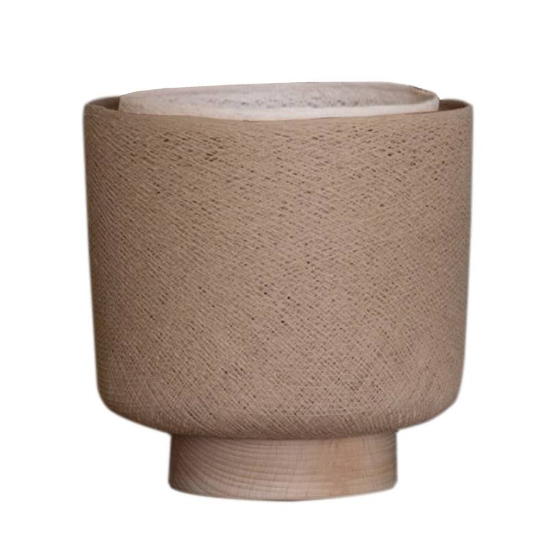 la case de cousin paul Lampe à poser Tulipe - sable et écru