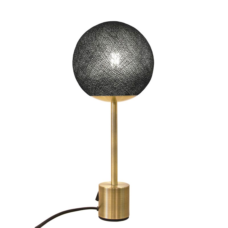 La Case De Cousin Paul Lampe APAPA Laiton - Anthracite