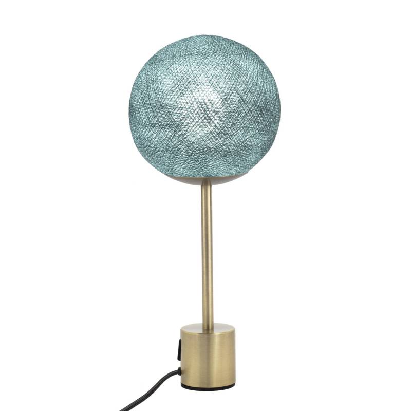 La Case De Cousin Paul Lampe APAPA Laiton - Vert De Gris