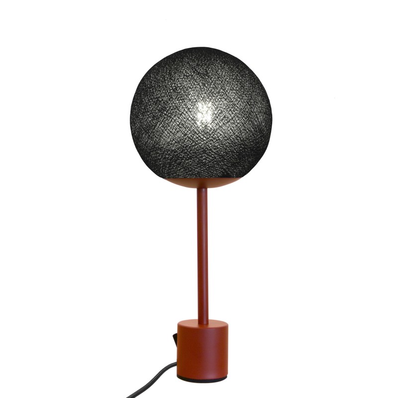 La Case De Cousin Paul Lampe APAPA Terracotta - Anthracite