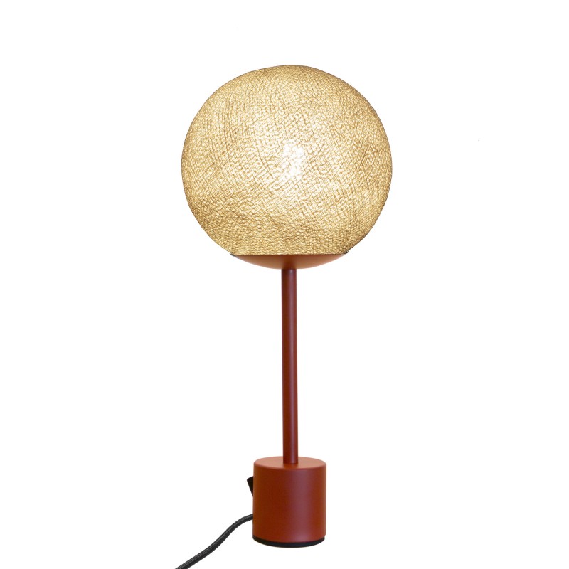 La Case De Cousin Paul Lampe APAPA Terracotta- Sable