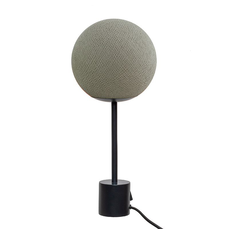 la case de cousin paul Lampe boule design Lampe APAPA Grège