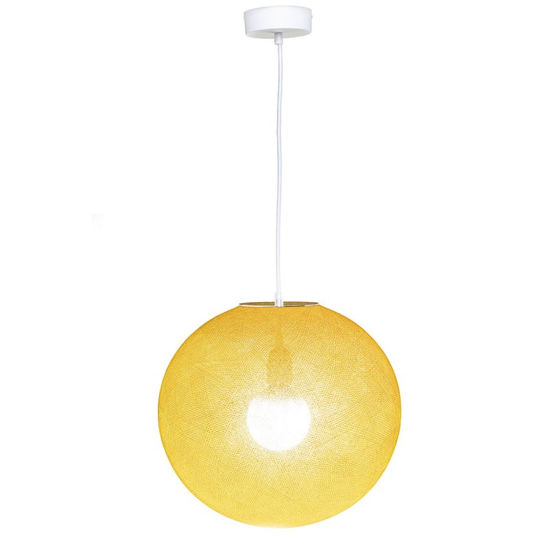 La Case De Cousin Paul Luminaire Boule Globe Light Curry Ø 36cm