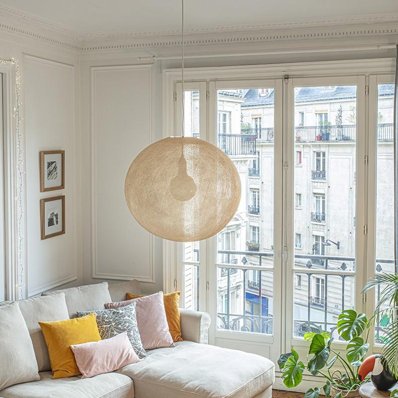 La Case De Cousin Paul Luminaire Boule Globe Light XL Sahara Ø 50cm