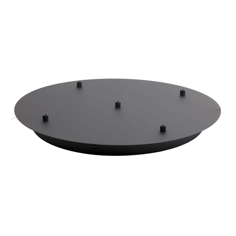 La Case De Cousin Paul Plafonnier 5 Gris Anthracite Mat