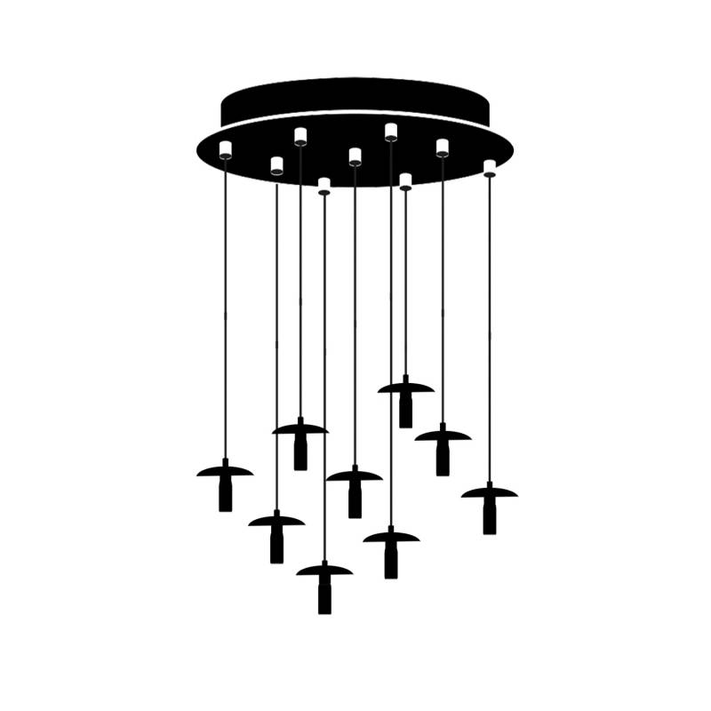 La Case De Cousin Paul Plafonnier 9 Apapa Blanc Mat