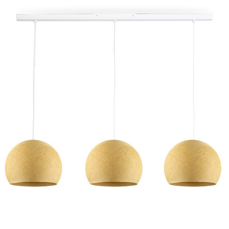 La Case De Cousin Paul Rail Blanc 3 Coupoles S Moutarde