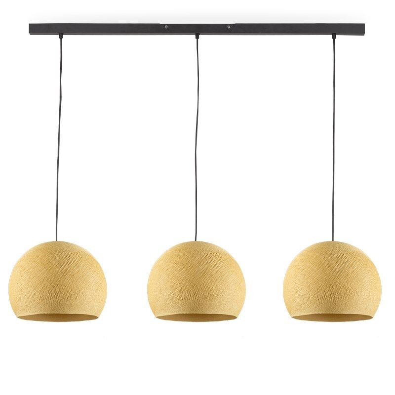 la case de cousin paul Rail gris anthracite 3 coupoles S moutarde