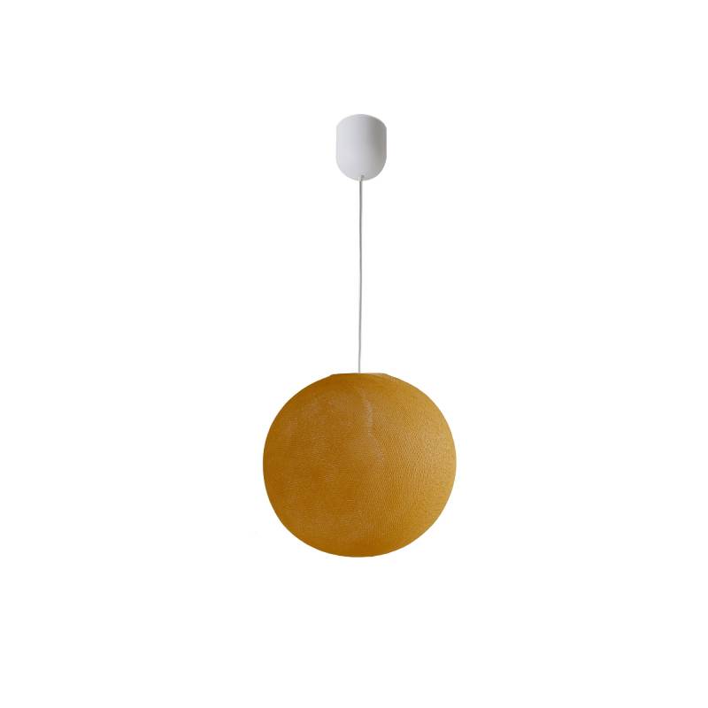 La Case De Cousin Paul Suspension Globe Light ø30cm Camel