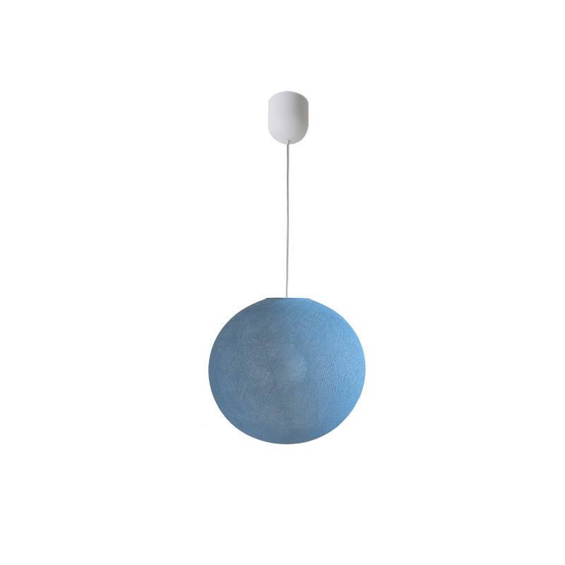 La Case De Cousin Paul Suspension Globe Light ø30cm Denim