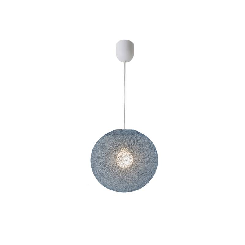 La Case De Cousin Paul Suspension Globe Light ø30cm Denim