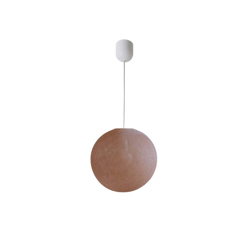 La Case De Cousin Paul Suspension Globe Light ø30cm Nude