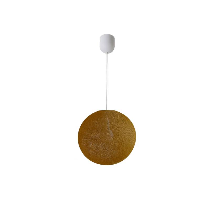 La Case De Cousin Paul Suspension Globe Light ø30cm Tabac