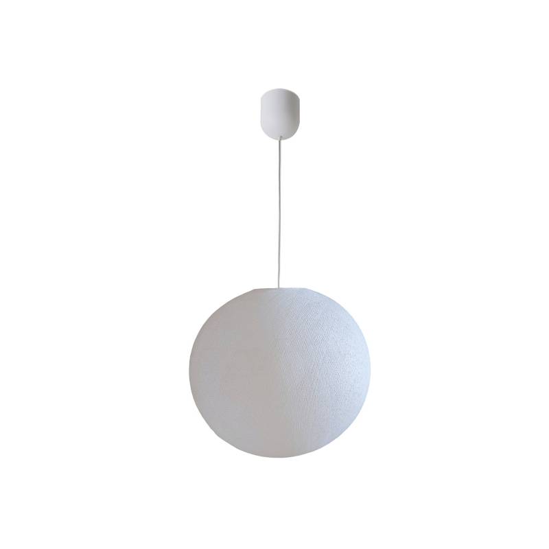la case de cousin paul Suspension globe Light ø36cm blanc