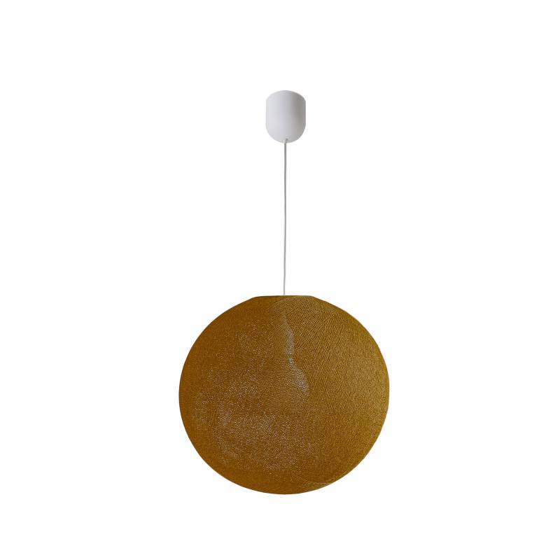 la case de cousin paul Suspension globe Light ø42cm Tabac