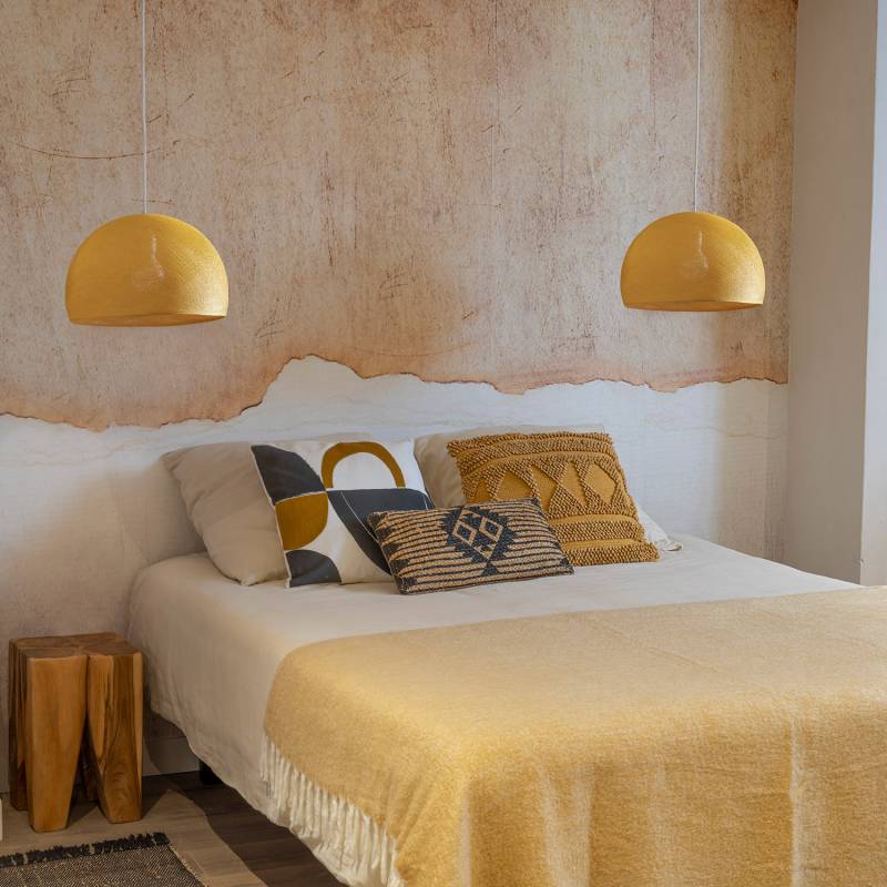 La Case De Cousin Paul Suspension Simple Coupole 38 Camel