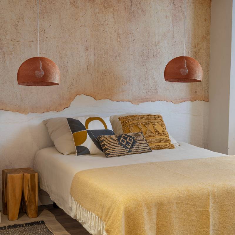 La Case De Cousin Paul Suspension Simple Coupole 38 Havane