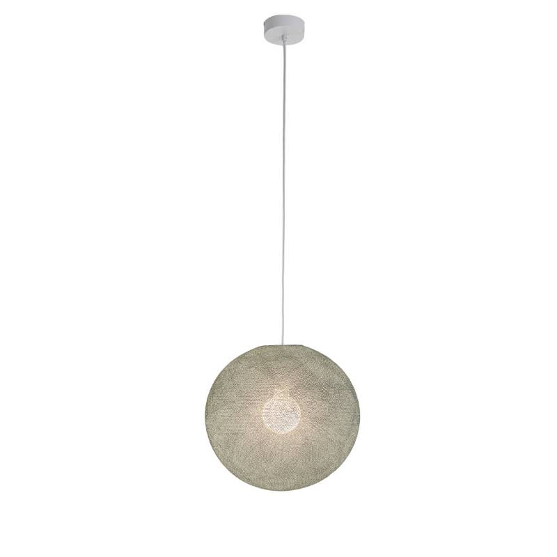 La Case De Cousin Paul Suspension Simple Globe 31 Vert De Gris
