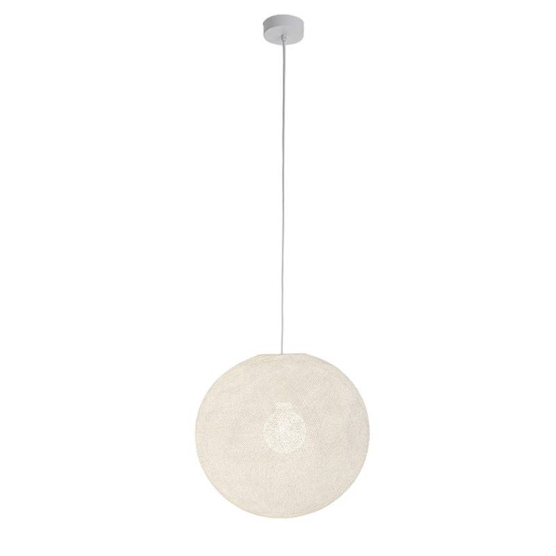 La Case De Cousin Paul Suspension Simple Globe 38 écru