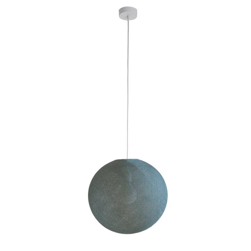 La Case De Cousin Paul Suspension Simple Globe 38 Vert De Gris