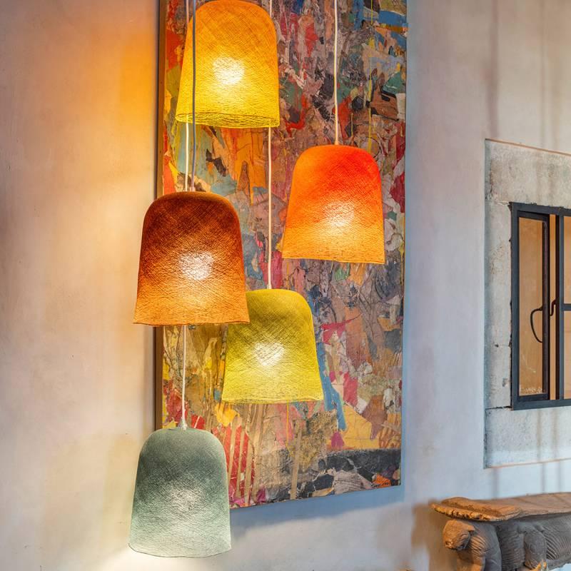 La Case De Cousin Paul Suspension Simple Jupe Orange Fifty