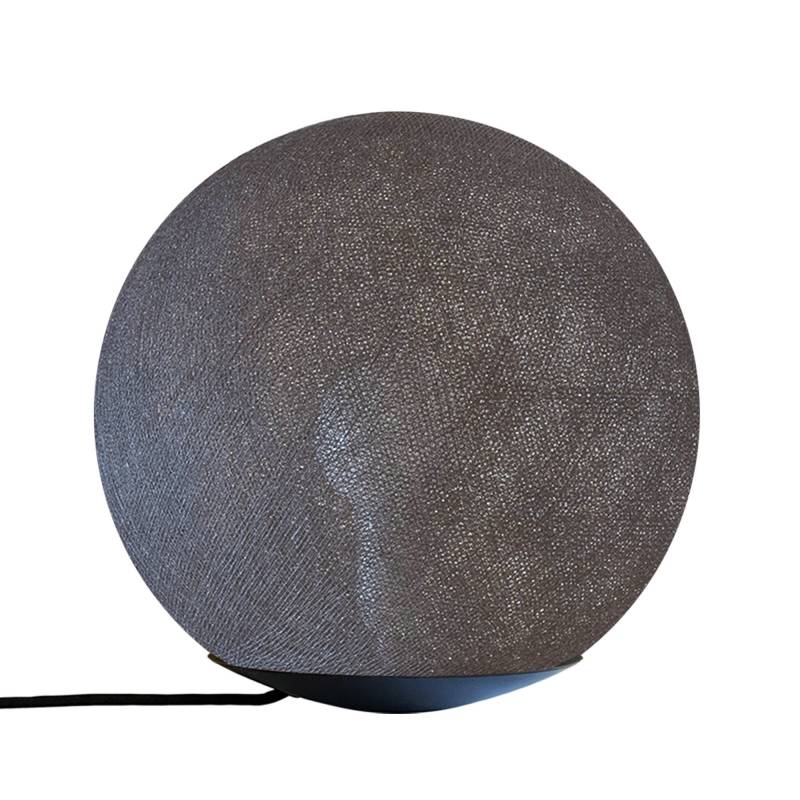la case de cousin paul Tango lampe à poser magnétique avec globe anthracite 25cm