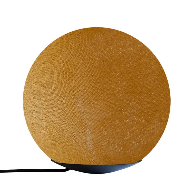 la case de cousin paul Tango lampe à poser magnétique avec globe camel 25cm