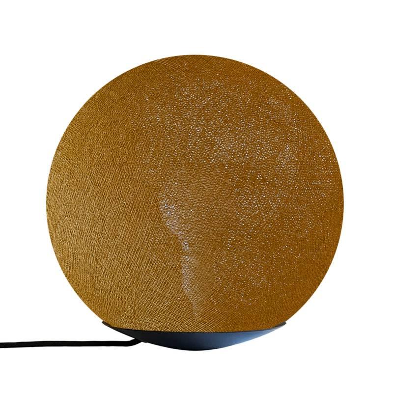 la case de cousin paul Tango lampe à poser magnétique avec globe tabac 25cm