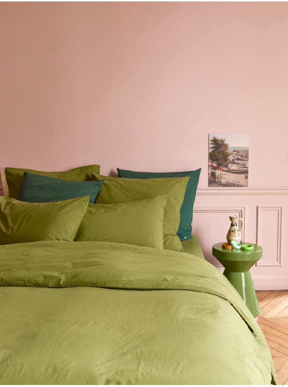 la cerise sur le gâteaux Drap housse 100% percale de coton bio