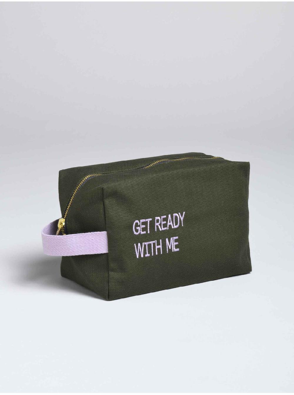 la cerise sur le gâteaux Grande trousse cube déperlante 100% coton bio