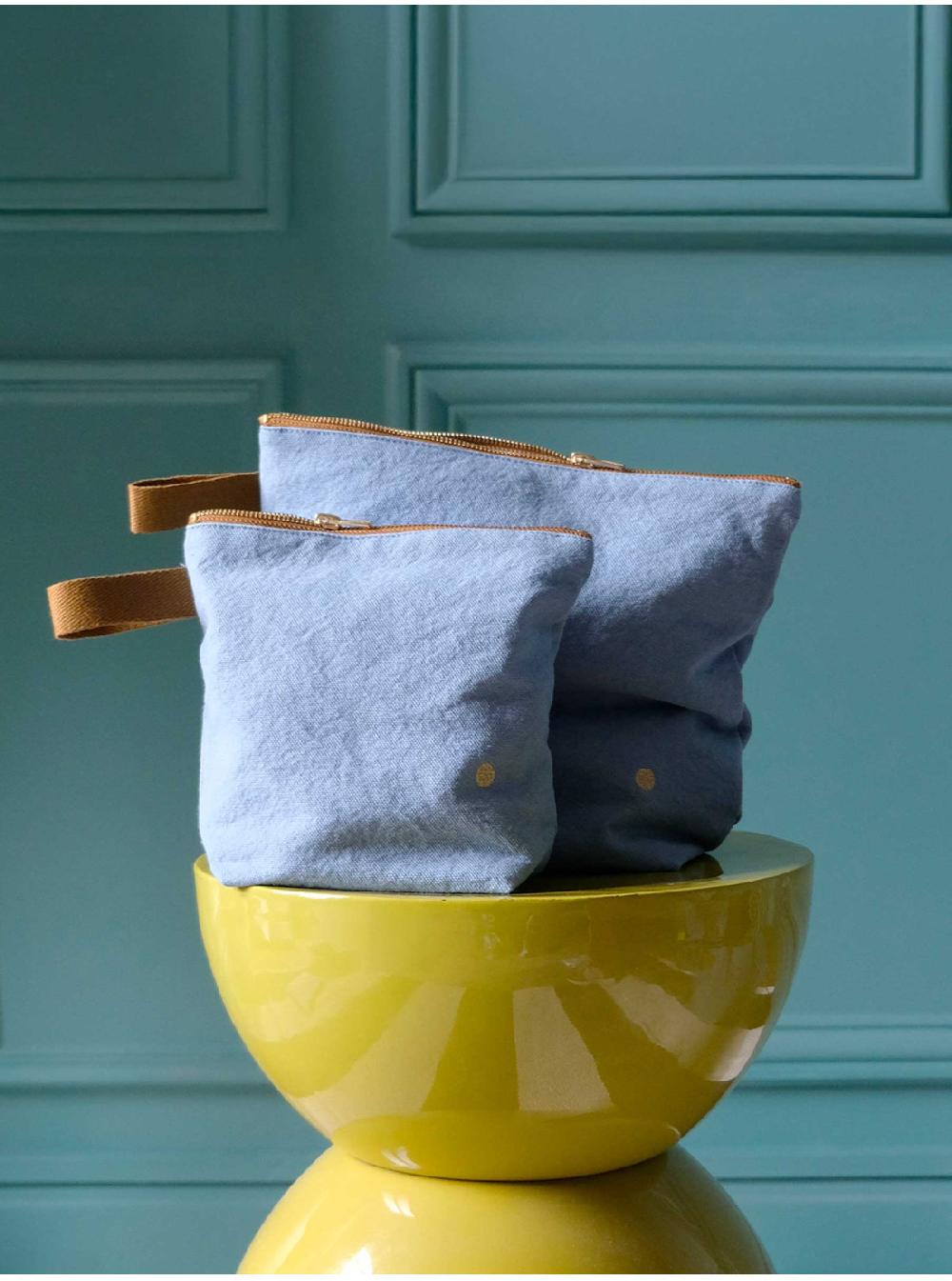 La Cerise Sur Le Gâteaux Grande Trousse De Toilette 100% Coton Bio