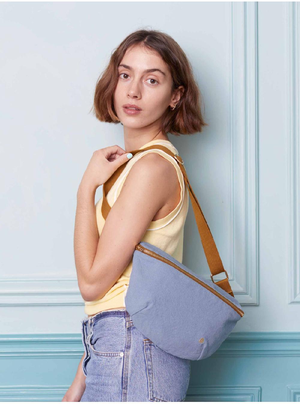 La Cerise Sur Le Gâteaux Sac Banane 100% Coton Bio