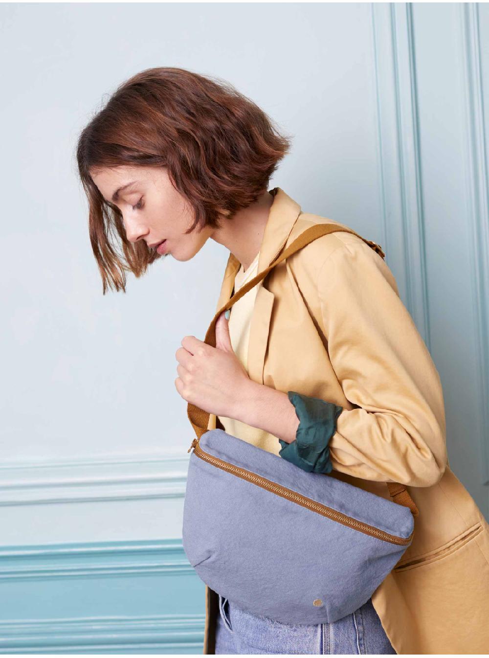 La Cerise Sur Le Gâteaux Sac Banane 100% Coton Bio