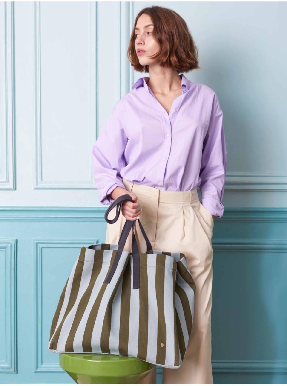 La Cerise Sur Le Gâteaux Sac Cabas 100% Coton Bio